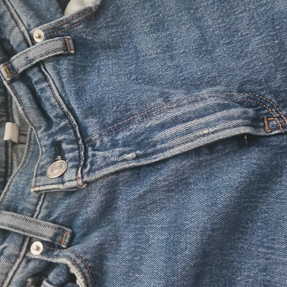 Abercrombie & Fitch The '90s Straight Ultra High-rise Size 28/ 6 Regular - Picture 4 of 8